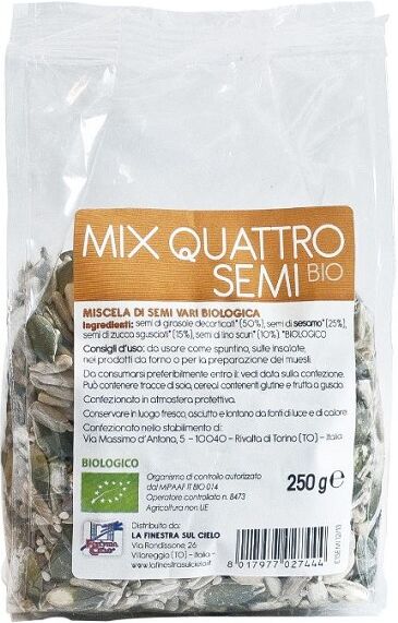 LA FINESTRA SUL CIELO Fsc mix 4 semi 250g