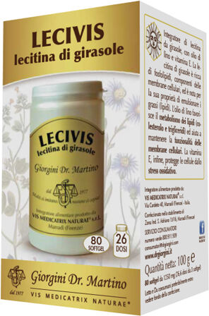 GIORGINI Lecivis 100 g 80 softgel