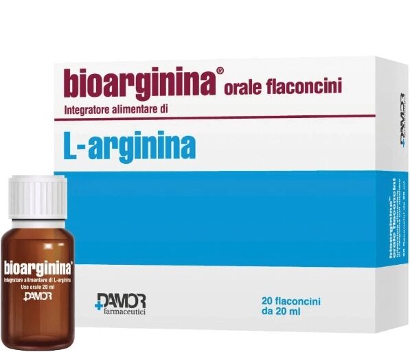 FARMACEUTICI DAMOR SpA Bioarginina Orale 20 Flaconcini 20 ml