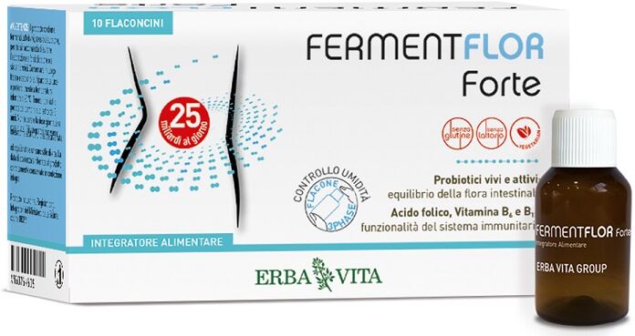 Erba Vita Fermentflor forte 10 flaconcini