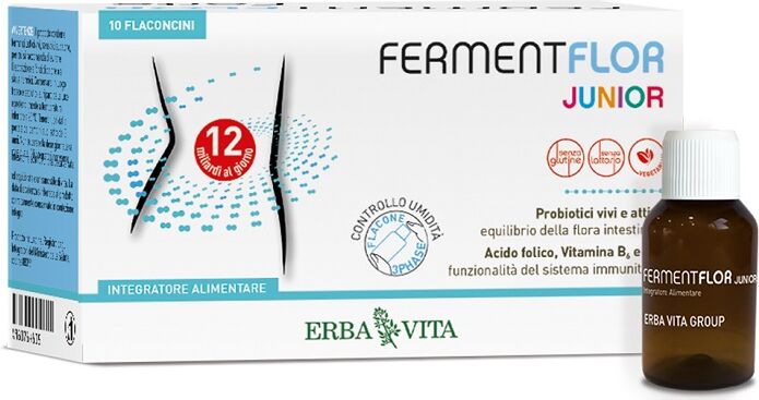 Erba Vita Fermentflor junior 10 flaconcini