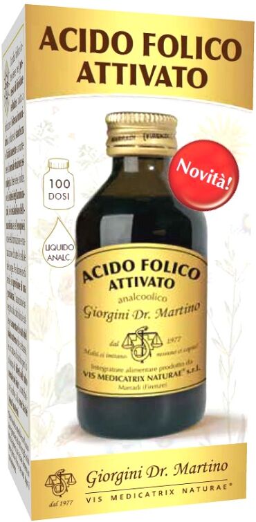 GIORGINI Acido folico attivato liquido analcolico 100 ml