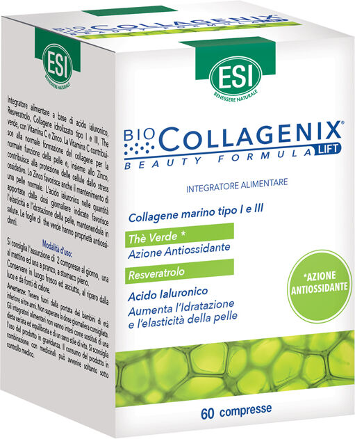 ESI Biocollagenix Beauty Formula Lift Integratore Antiossidante 60 Compresse