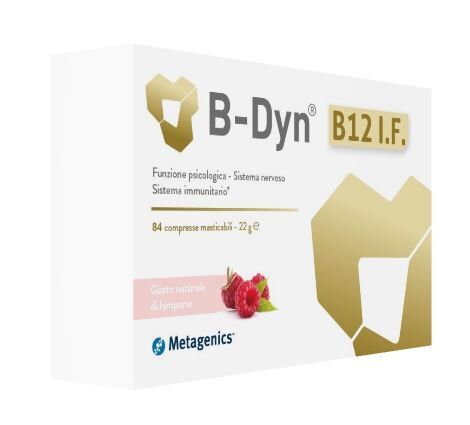 METAGENICS B-DYN B12 IF 84 COMPRESSE MASTICABILI
