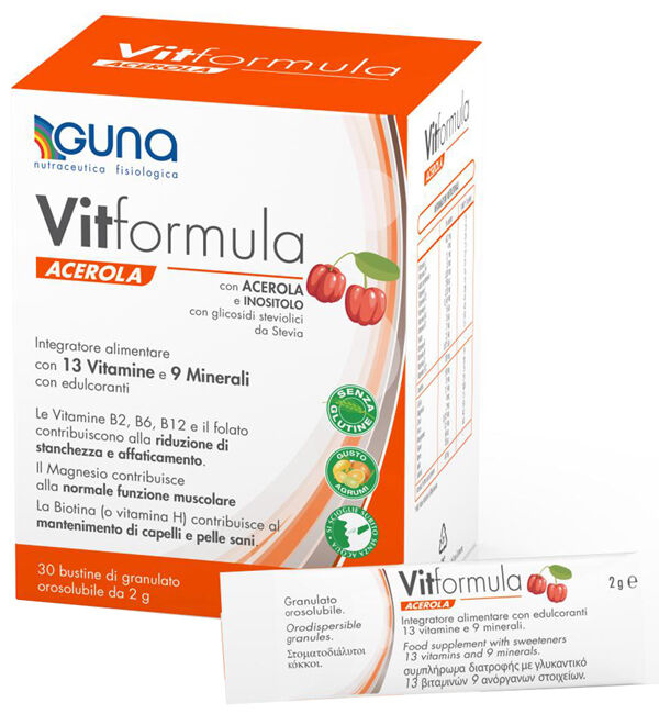 GUNA Vitformula acerola 30 stick 2 g