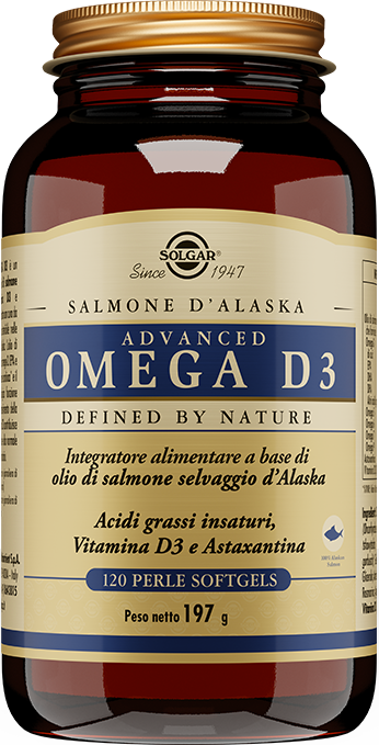 SOLGAR Advanced omega d3 120 perle softgel