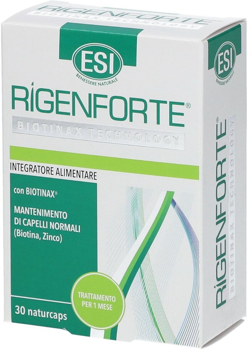 ESI Rigenforte Naturcaps Integratore Unghie e Capelli 30 Capsule