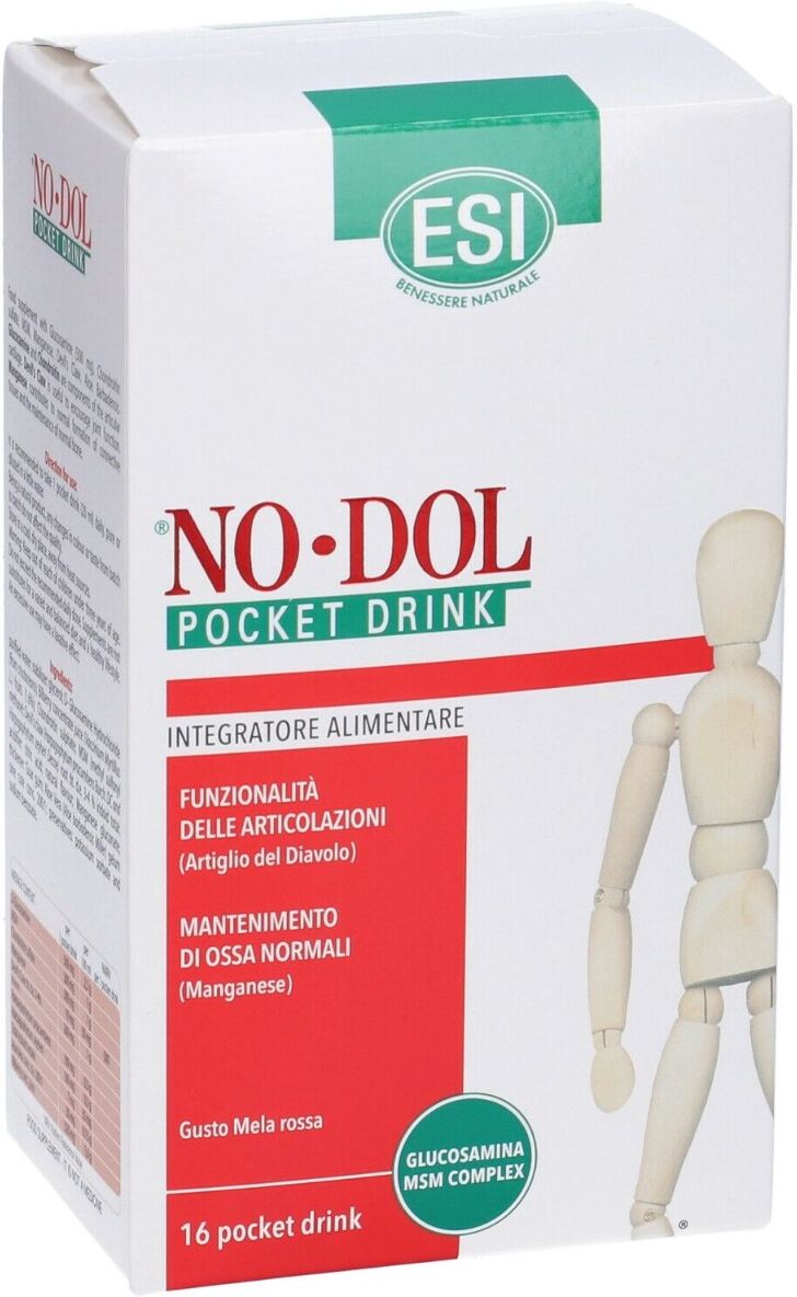 ESI No Dol Integratore Antinfiammatorio 16 Pocket Drink 20 ml