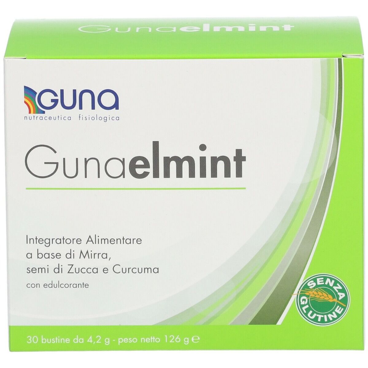 GUNA elmint Integratore Intestinale e Vie Urinarie 30 Bustine