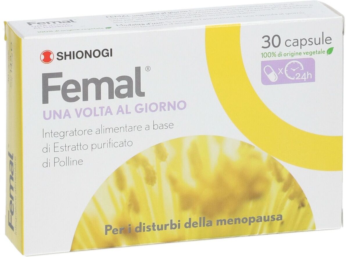 shionogi Femal Integratore Menopausa 30 Capsule