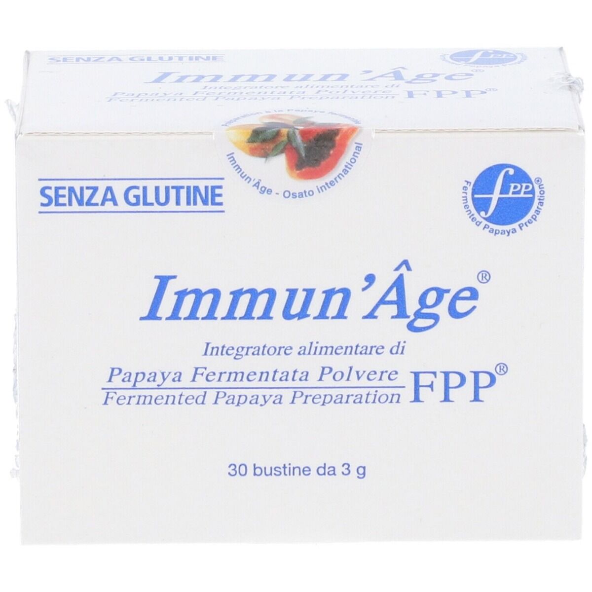 Immun'Age Integratore Antiossidante Papaya Fermentata 30 Bustine