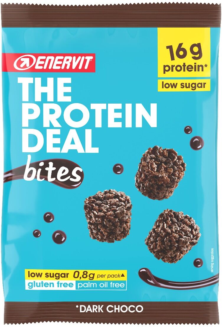 Enervit Bites Snack Proteico Cioccolato Fondente 53 g