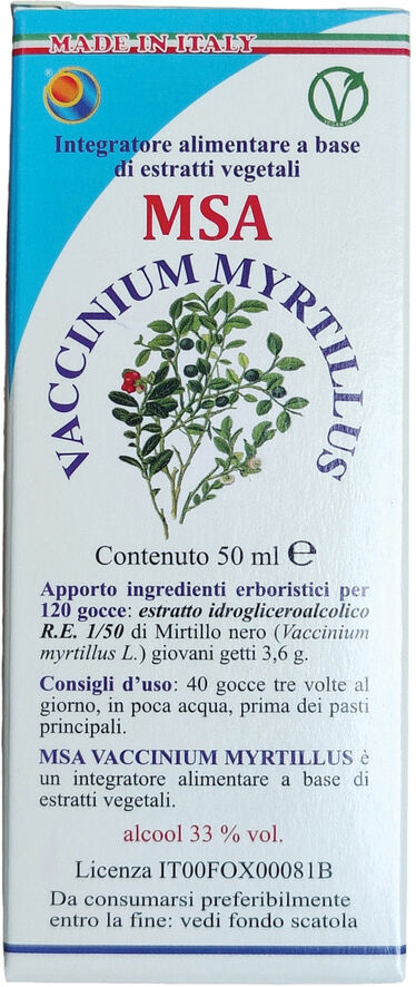 herboplanet Msa vaccinium myrtil 50 ml