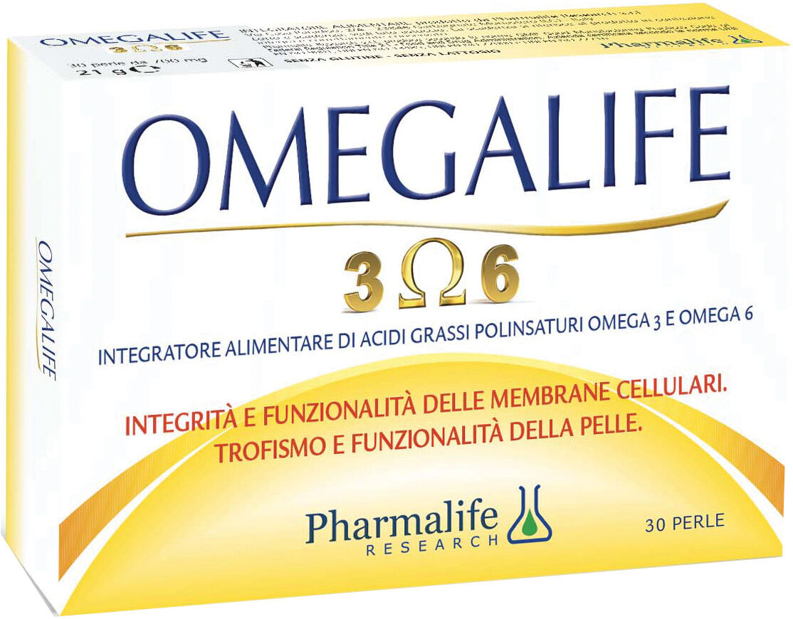 PHARMALIFE RESEARCH Srl Omegalife 30 perle 700 mg