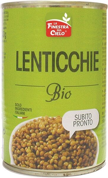 LA FINESTRA SUL CIELO Fsc lenticchie pronte bio 400g