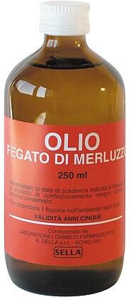 SELLA Olio fegato merluzzo soluzione 250 ml