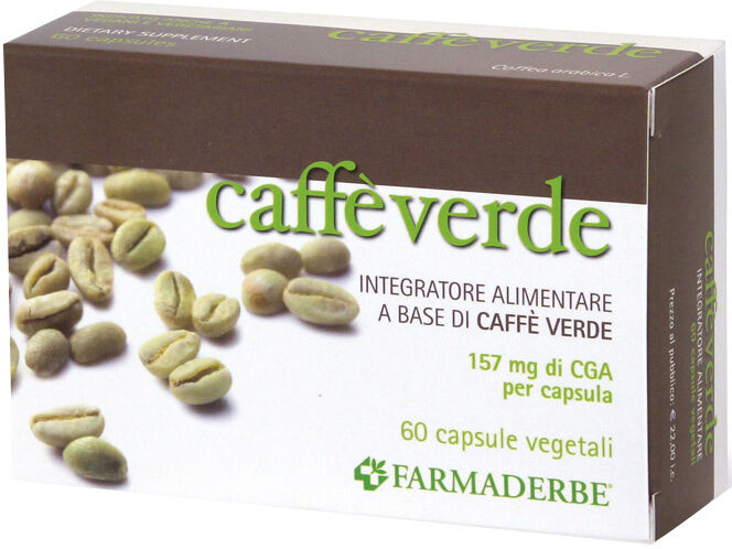 FARMADERBE Caffe' verde 60 capsule 28,8 g