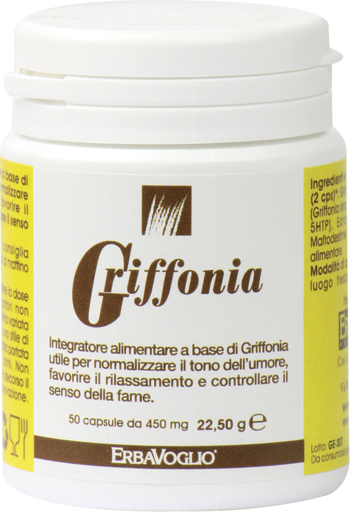 erbavoglio Griffonia 50 capsule