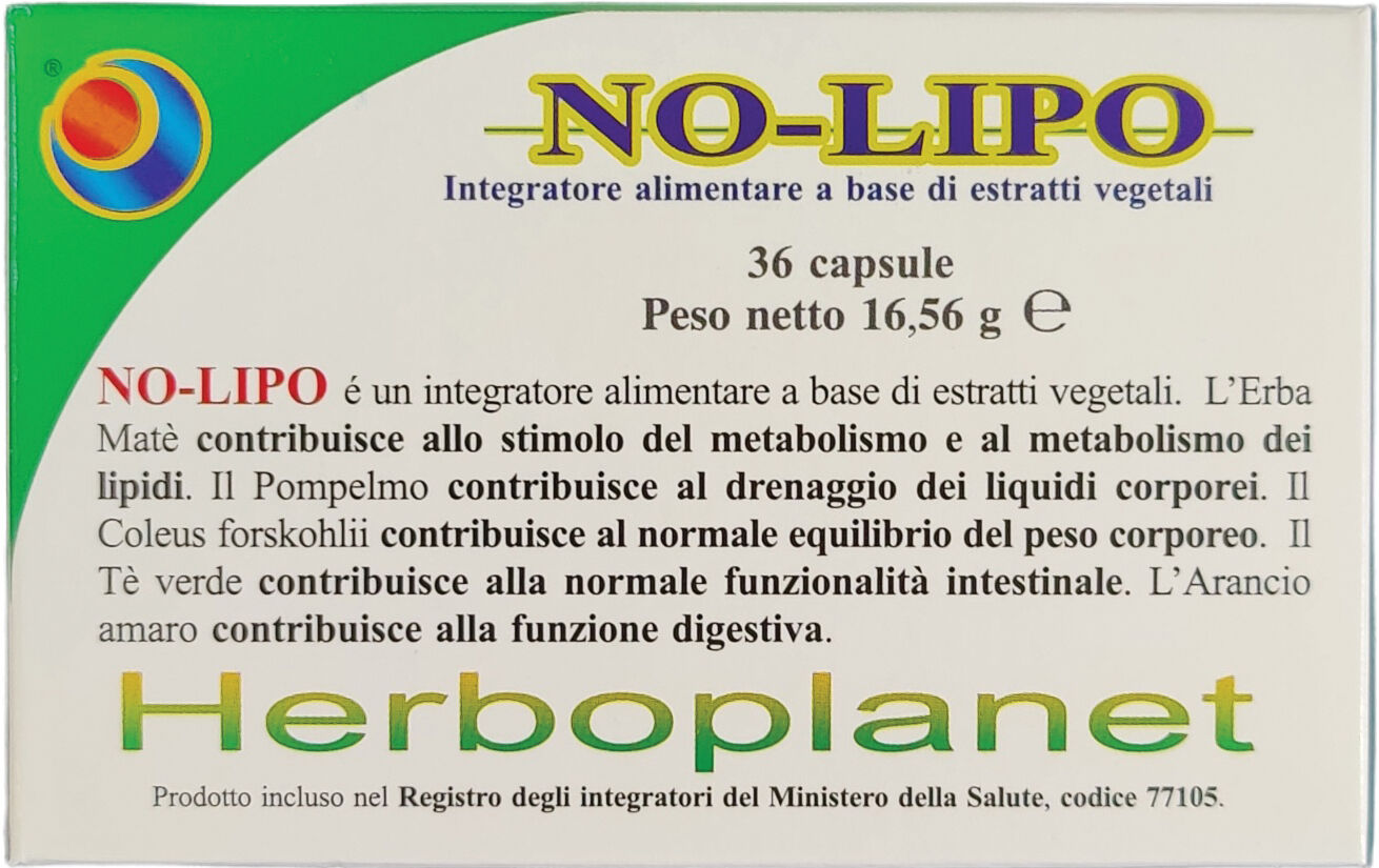 herboplanet No-lipo 36 capsule 16,56 g