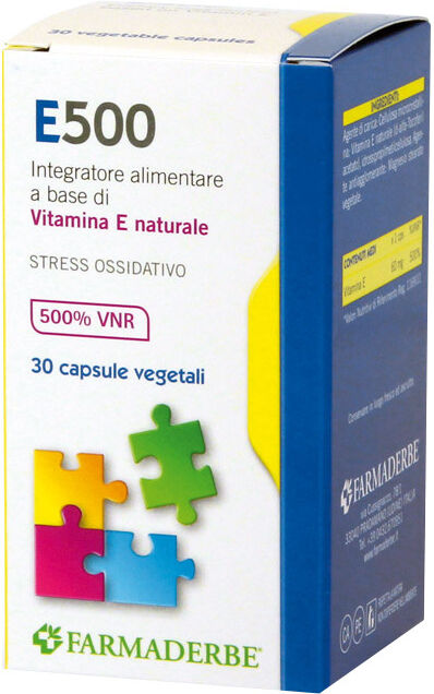 FARMADERBE E 500 30 capsule