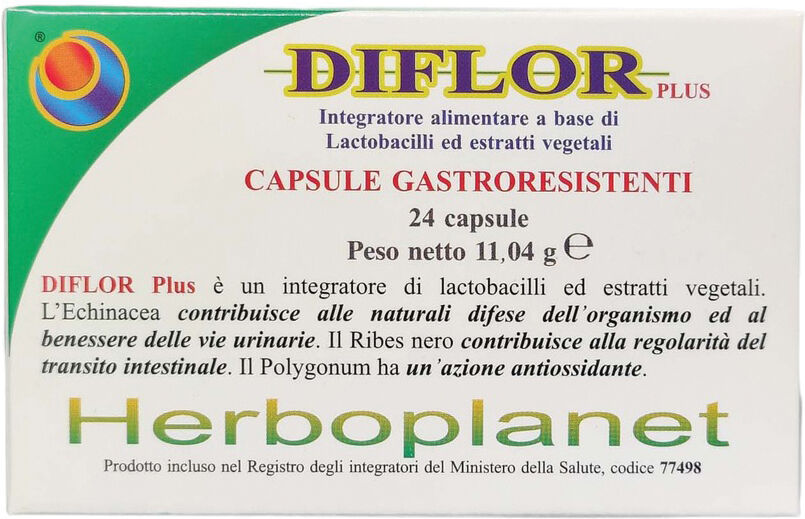 herboplanet Diflor plus 24 capsule 11,04 g