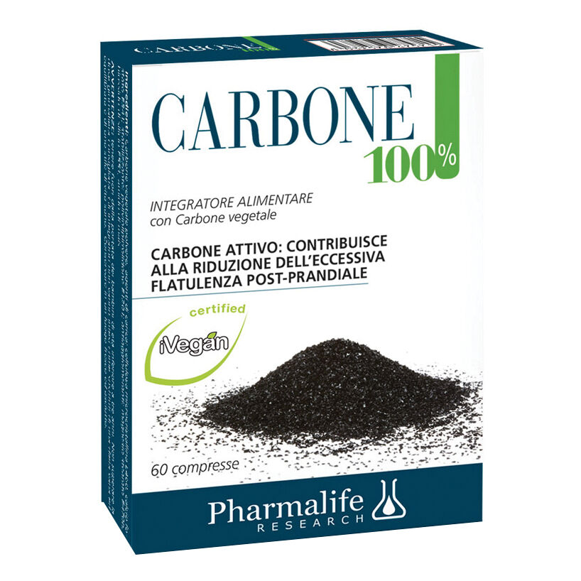PHARMALIFE RESEARCH Srl Carbone 100% 60 compresse