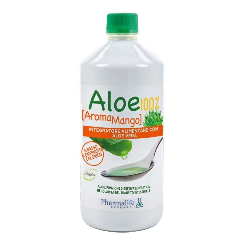 PHARMALIFE RESEARCH Srl Aloe 100% aroma mango 1 litro