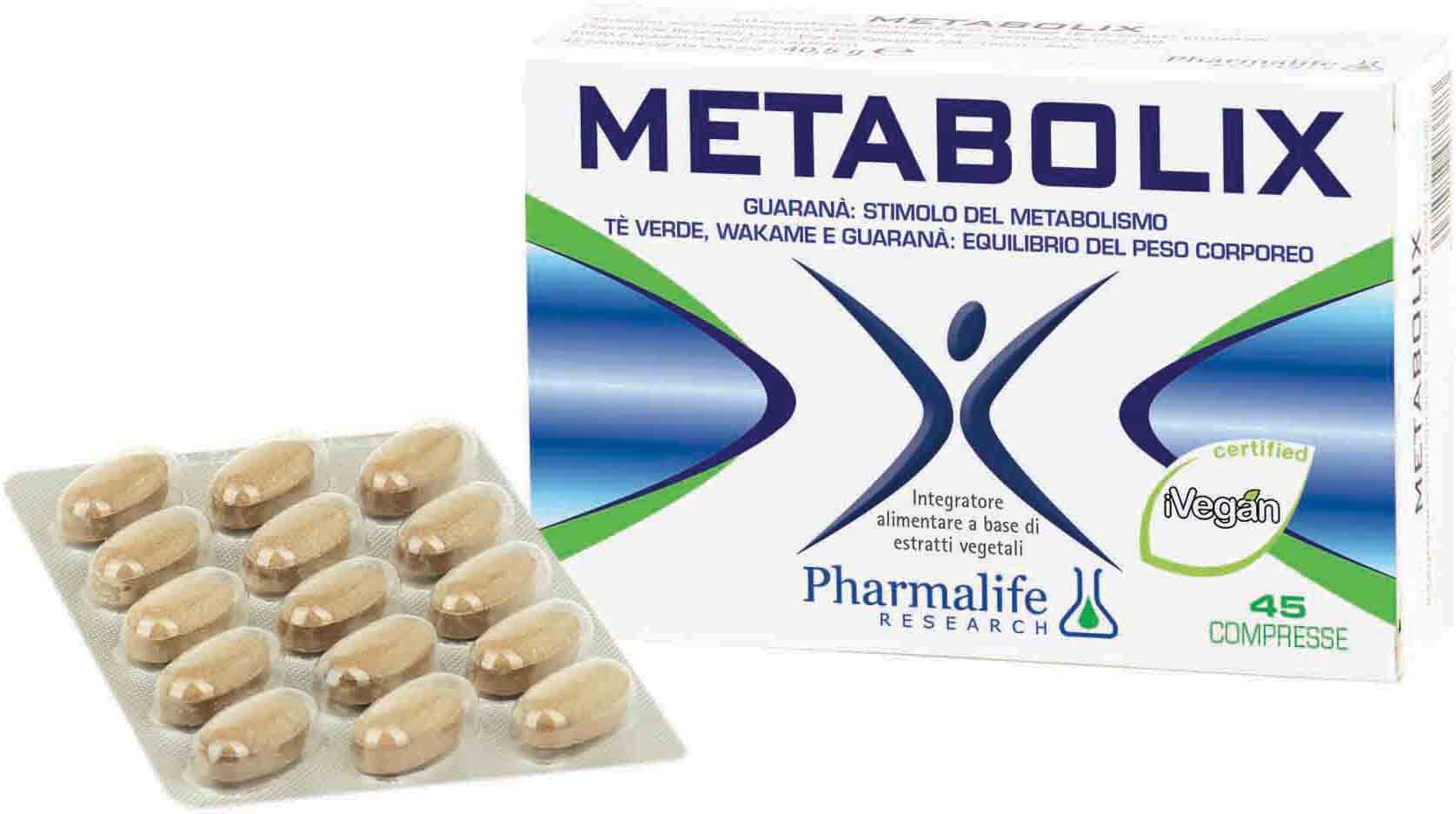 PHARMALIFE RESEARCH Srl Metabolix 45cpr