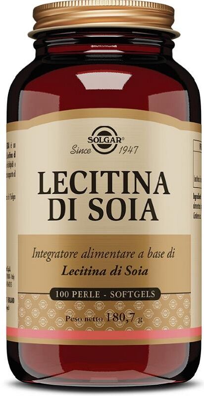 SOLGAR Lecitina soia 100 perle