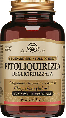 SOLGAR Fitoliquirizia deglicirizzata 60 capsule vegetali