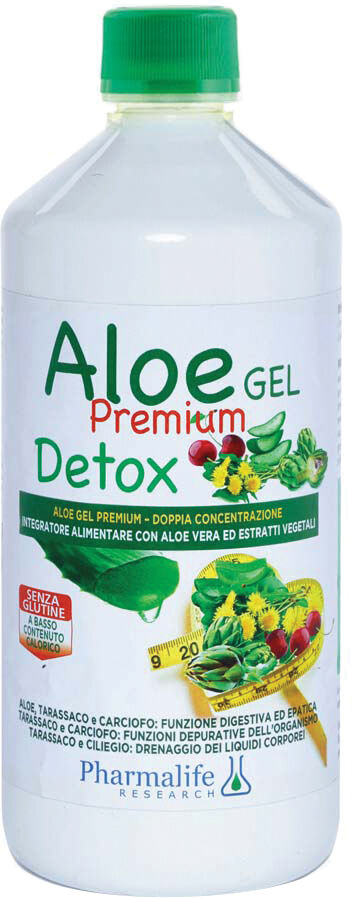 PHARMALIFE RESEARCH Srl Aloe gel premium detox 1 litro