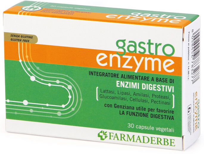 FARMADERBE Nutra gastro enzyme 30 cps