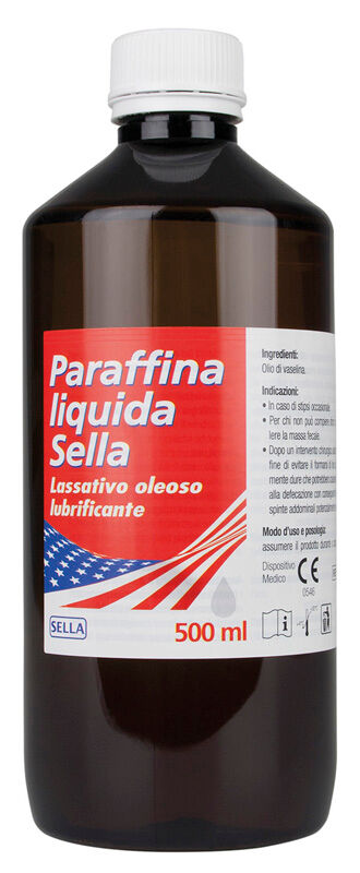 SELLA Paraffina Liquida MD Integratore Lassativo 500 ml