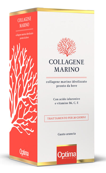 OPTIMA Collagene Marino Liquido Integratore Benessere Pelle Unghie e Capelli 500 ml
