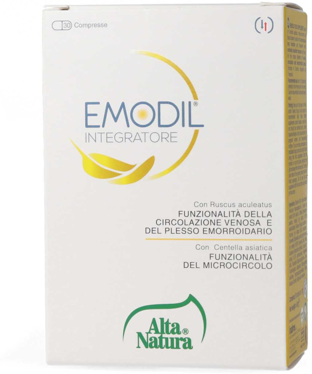 ALTA NATURA Emodil 1000 30 compresse da 1,6 g