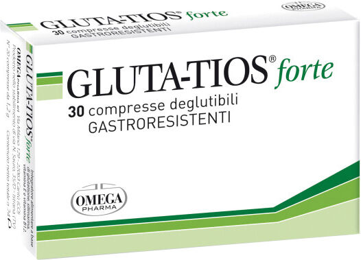 omega pharma Gluta-tios forte 30 compresse