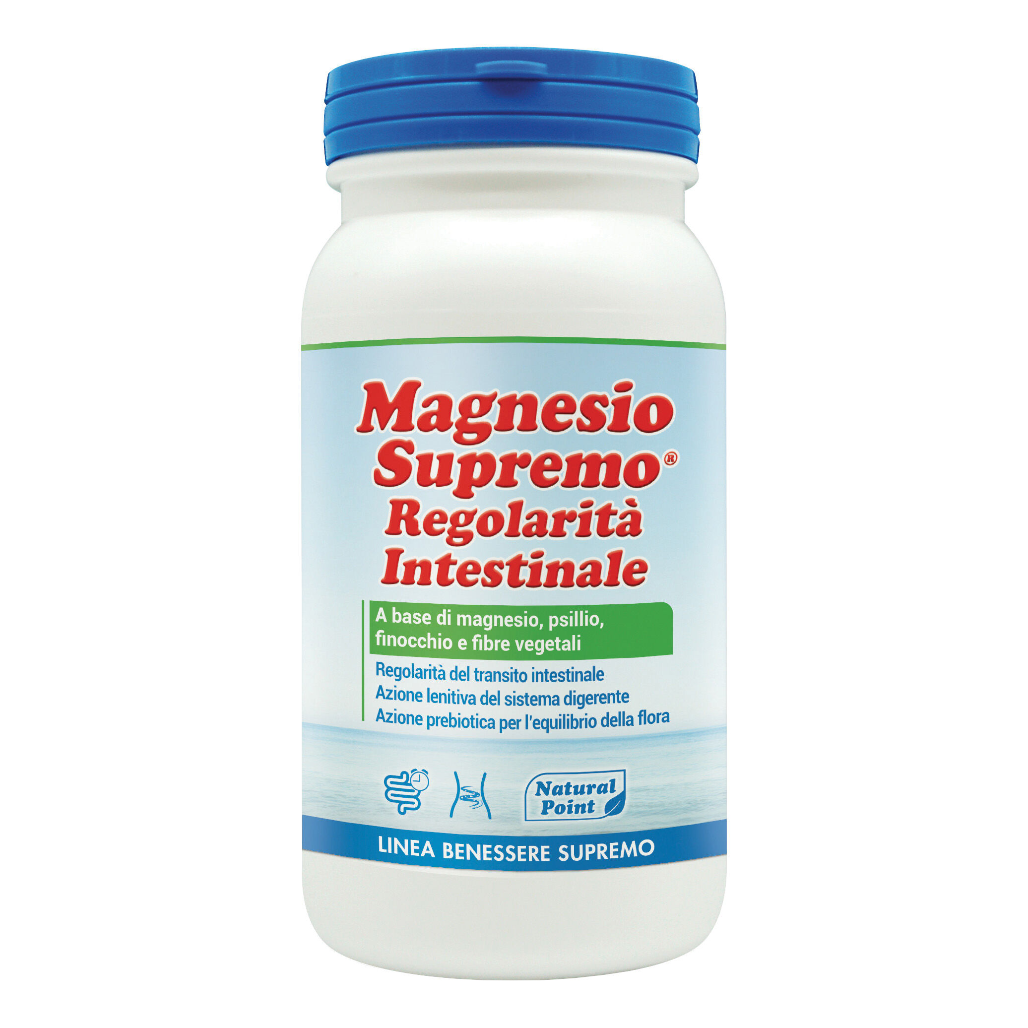 NATURAL POINT Magnesio Supremo Regolarità Intestinale Integratore 150 g