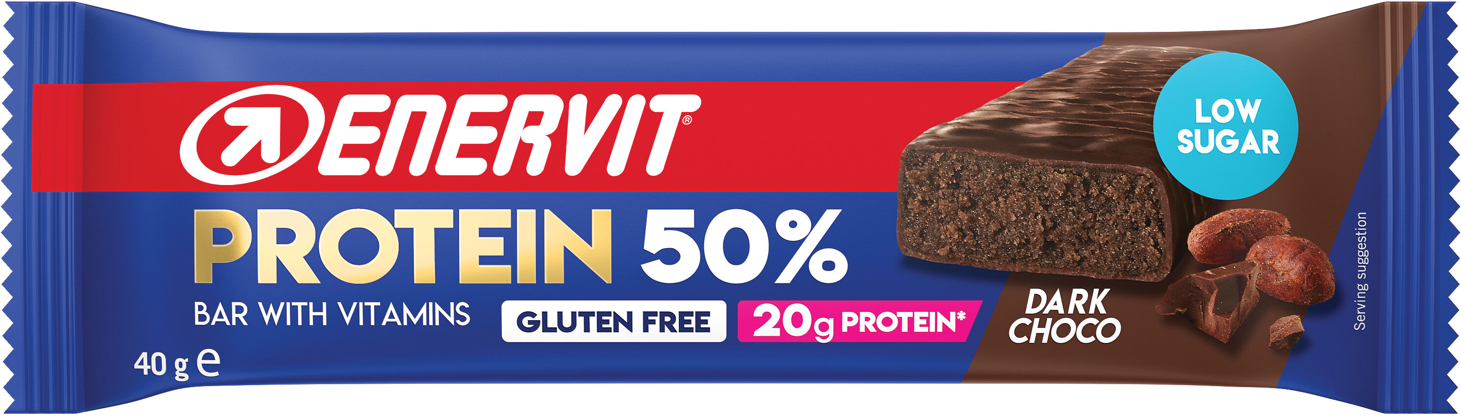 Enervit sport protein bar 50% barretta dark chocolate 40 g