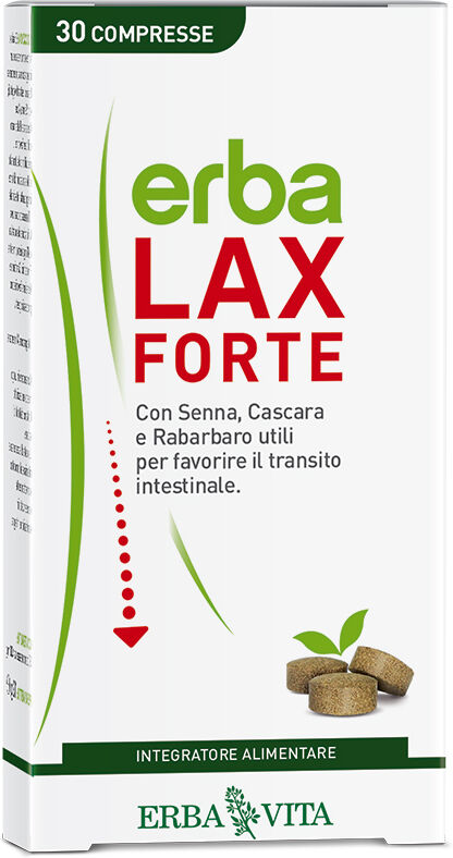 Erba Vita Erbalax Forte Integratore Intestinale 30 Compresse