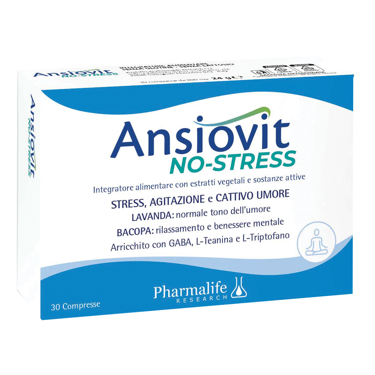 ansiovit no stress 30 compresse