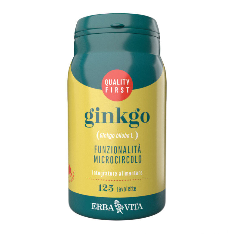 Erba Vita Ginkgo Biloba 125 Tavolette