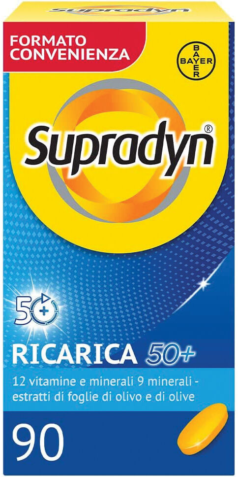 supradyn Ricarica 50+ 90 Compresse Rivestite