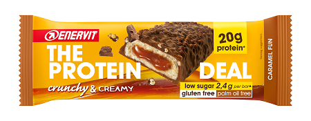 Enervit The protein deal caramel fun barretta 55 g