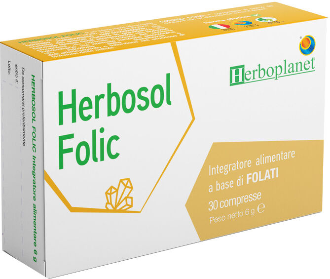 herboplanet Herbosol folic 30 compresse