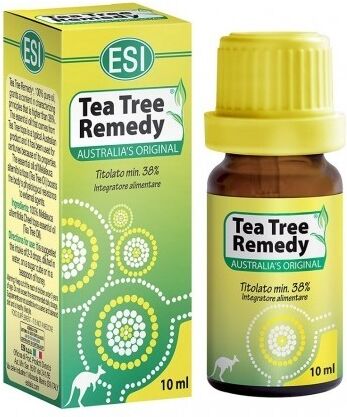 ESI Tea Tree Remedy Oil Olio Essenziale Puro di Tea Tree Integratore 10 ml