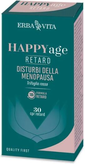 Erba Vita Happy Age Retard 30 Compresse