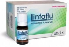 Noos Linfoflu Integratore Alimentare 15 Flaconcini 10 ml