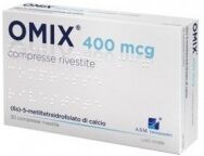 A. S. M. Farmaceutici Omix400 mcg 30 Compresse - Integratore alimentare di Vitamine del gruppo B