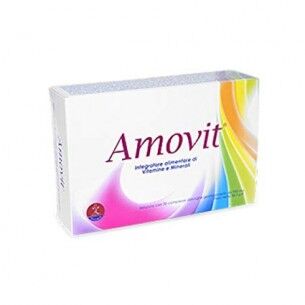 Zeta Farmaceutici Amovit Integratore Alimentare di vitamine e minerali 30 compresse