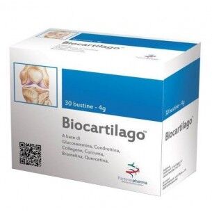 Partenopharma Biocartilago 30 bustine - Integratore alimentare utile per le articolazioni